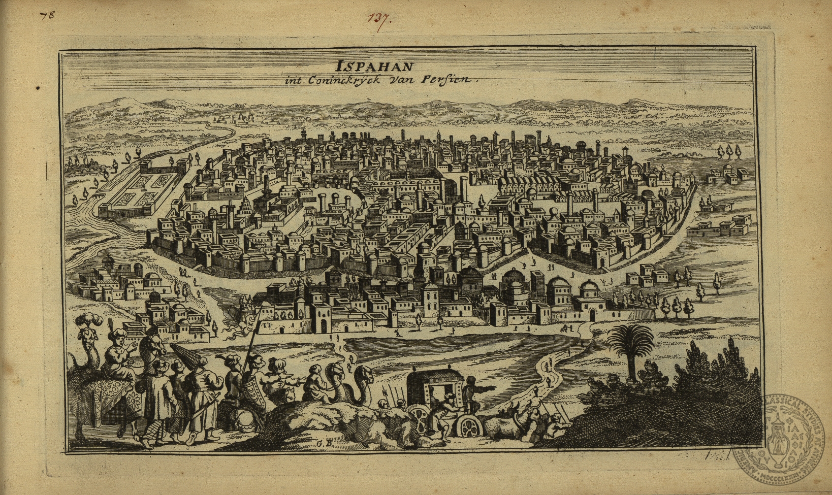 Ispahan int Coninckriick van Persien